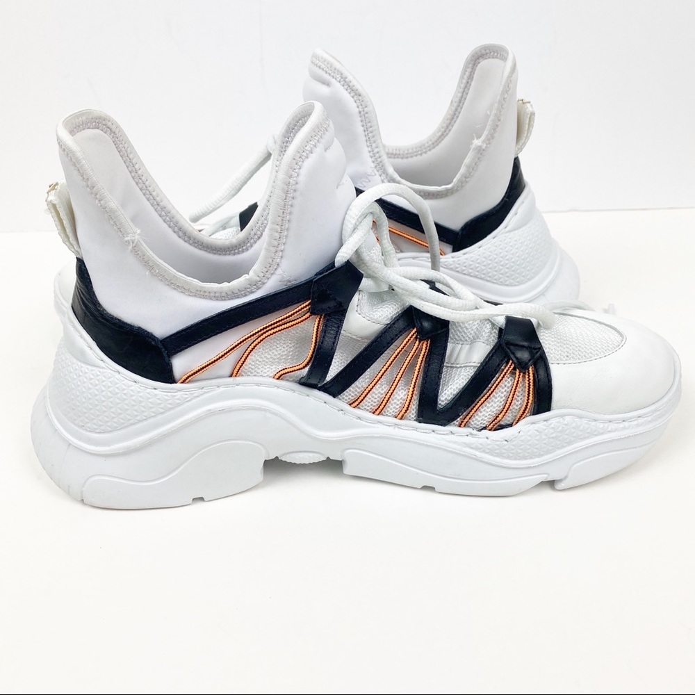 Free People X Schutz Anick Fashion Sneakers Sz 8 - Picture 5 of 7